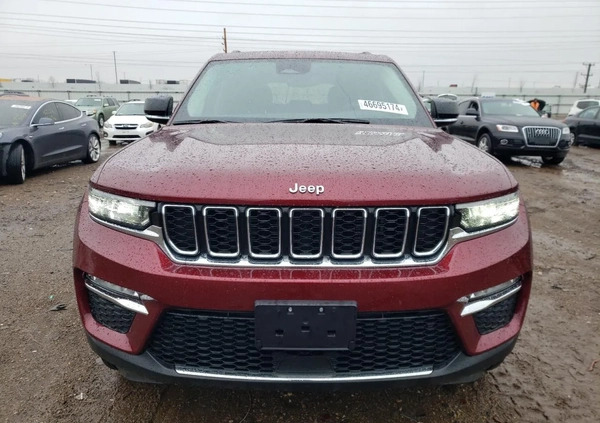Jeep Grand Cherokee cena 124000 przebieg: 22852, rok produkcji 2022 z Szlichtyngowa małe 56